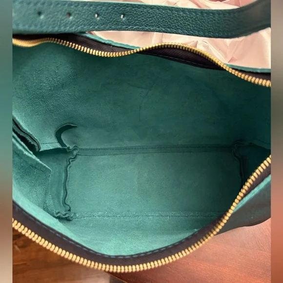 Seaglass Medium Aspen Shoulder Bag Portland Leather Goods - Picture 4 of 4